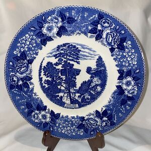 Adams Plate Old English Staffordshire Ware Porcelain Plate, Stand Rock 10"